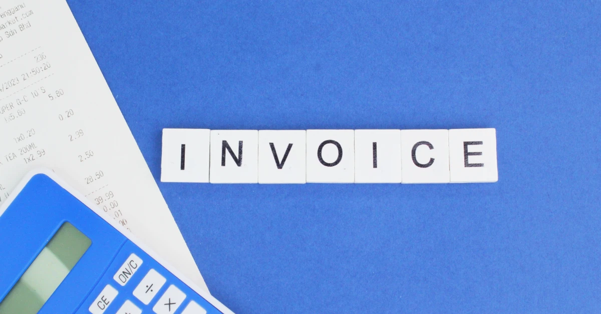 Example of itemized invoices showing detailed breakdown of services and costs